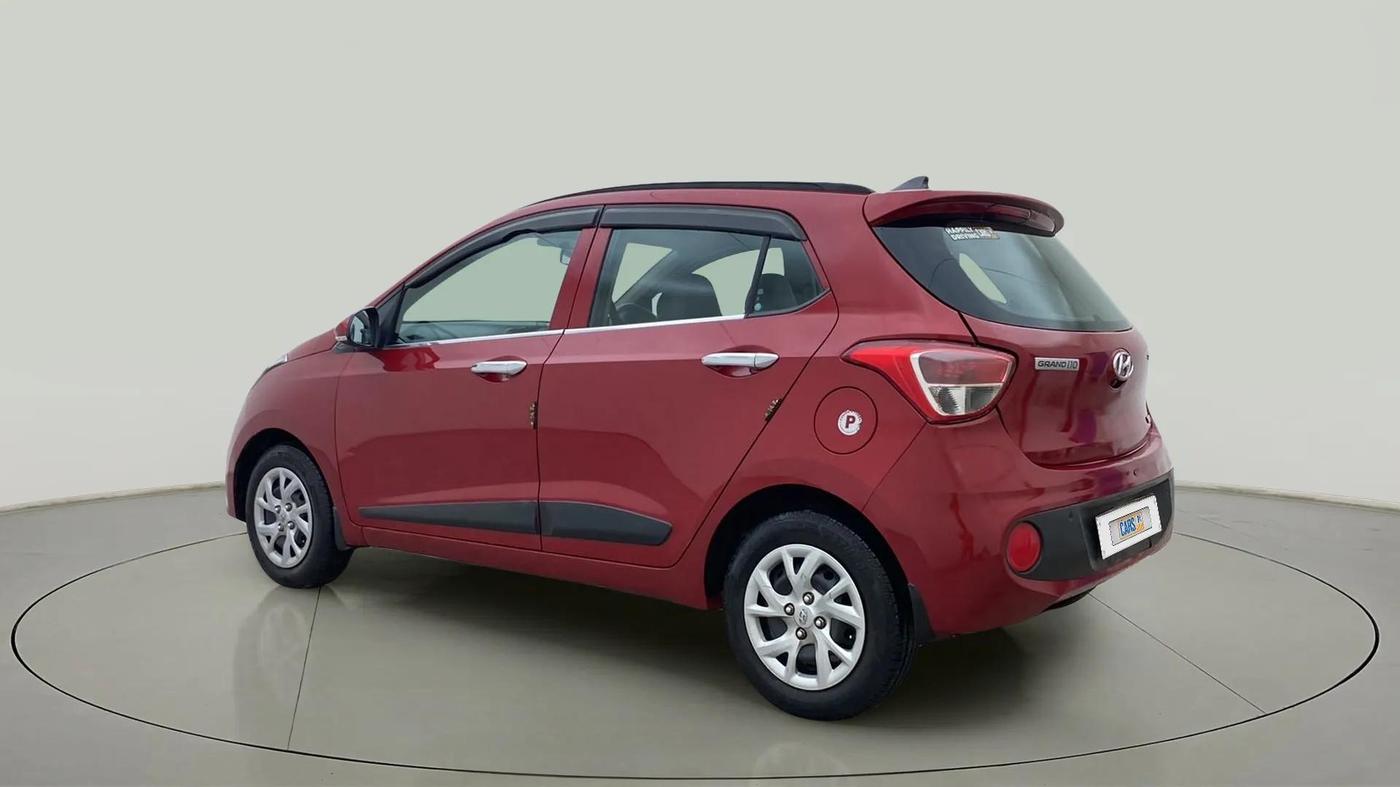 2020 Hyundai Grand i10 SPORTZ 1.2 KAPPA VTVT, Petrol, Manual, 50,204 km, Left Back Diagonal
