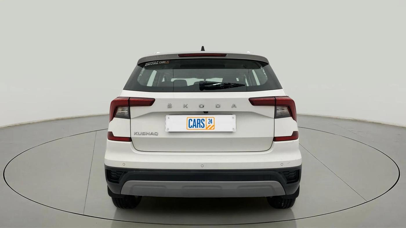 2021 Skoda KUSHAQ AMBITION 1.0L TSI MT, Petrol, Manual, 4,757 km, Back/Rear