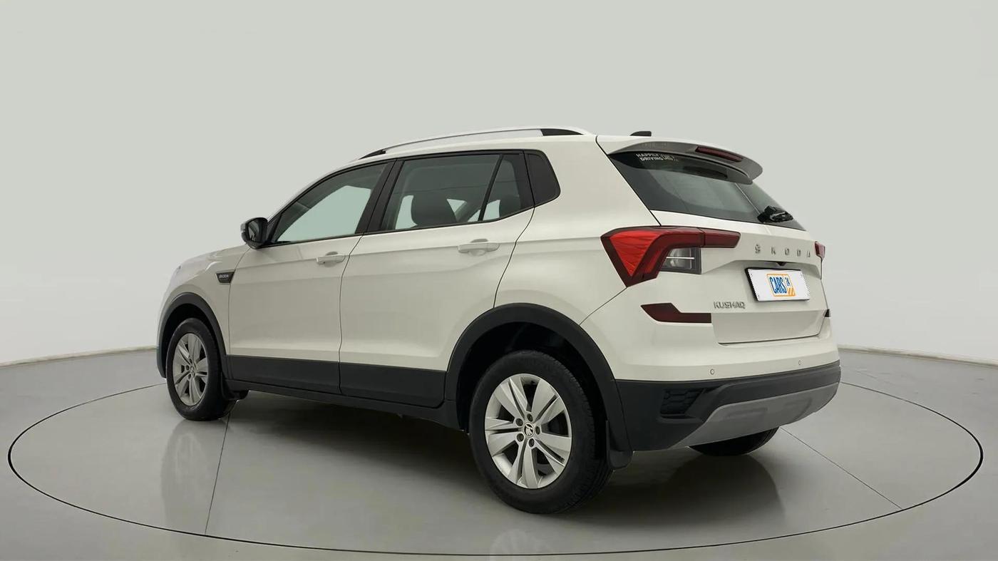 2021 Skoda KUSHAQ AMBITION 1.0L TSI MT, Petrol, Manual, 4,757 km, Left Back Diagonal