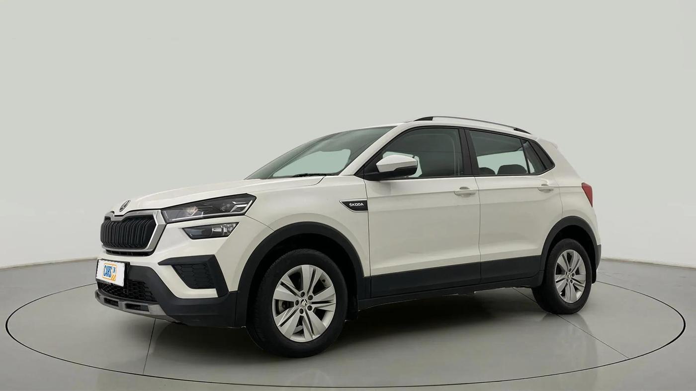2021 Skoda KUSHAQ AMBITION 1.0L TSI MT, Petrol, Manual, 4,757 km, Left Front Diagonal