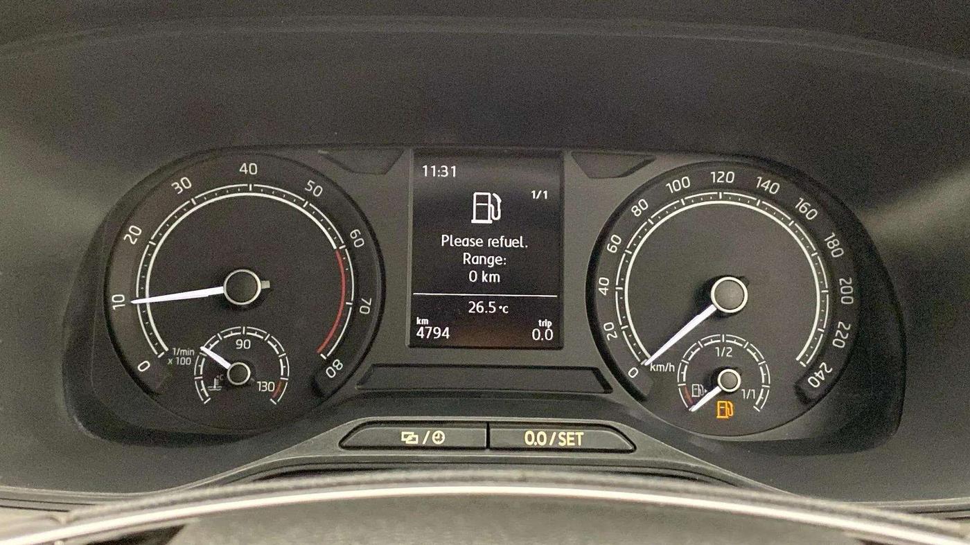 2021 Skoda KUSHAQ AMBITION 1.0L TSI MT, Petrol, Manual, 4,757 km, Odometer Image