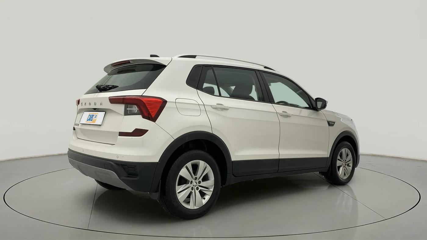 2021 Skoda KUSHAQ AMBITION 1.0L TSI MT, Petrol, Manual, 4,757 km, Right Back Diagonal