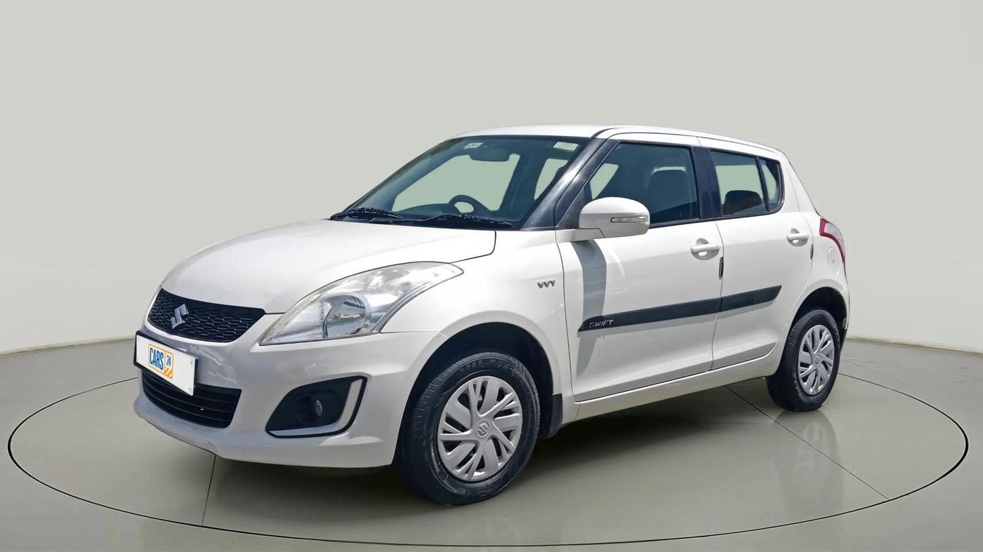 2017 Maruti Swift VXI, CNG, Manual, 82,264 km, Left Front Diagonal