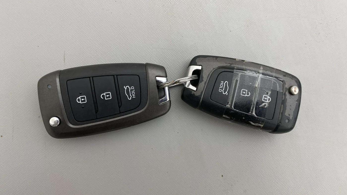 2018 Hyundai Verna 1.6 VTVT SX, Petrol, Manual, 49,987 km, Key Close Up