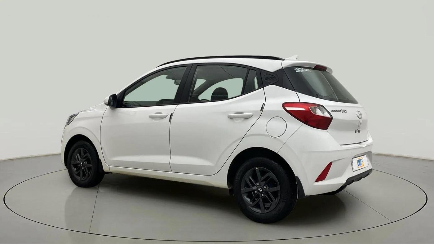 2019 Hyundai Grand i10 SPORTZ AT 1.2 KAPPA VTVT, Petrol, Automatic, 10,983 km, Left Back Diagonal
