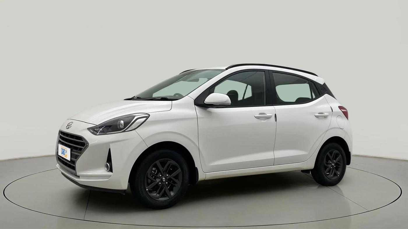 2019 Hyundai Grand i10 SPORTZ AT 1.2 KAPPA VTVT, Petrol, Automatic, 10,983 km, Left Front Diagonal