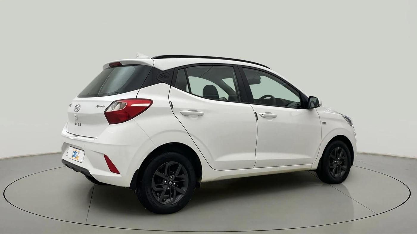 2019 Hyundai Grand i10 SPORTZ AT 1.2 KAPPA VTVT, Petrol, Automatic, 10,983 km, Right Back Diagonal