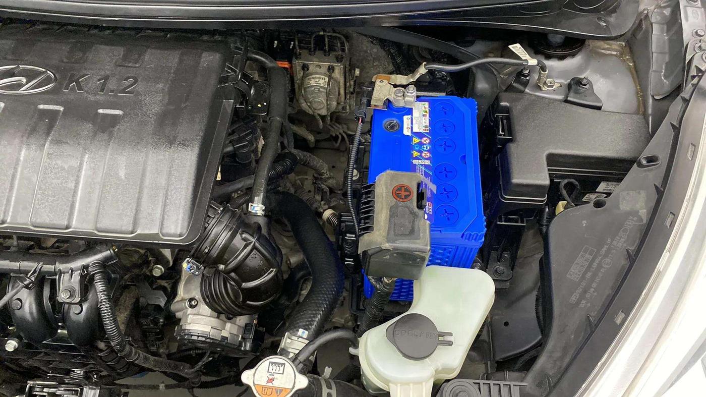 2019 Hyundai Grand i10 SPORTZ 1.2 KAPPA VTVT, Petrol, Manual, 36,821 km, Engine View - Left