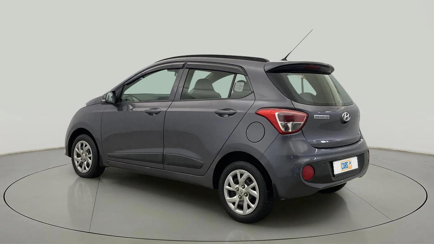 2019 Hyundai Grand i10 SPORTZ 1.2 KAPPA VTVT, Petrol, Manual, 36,821 km, Left Back Diagonal