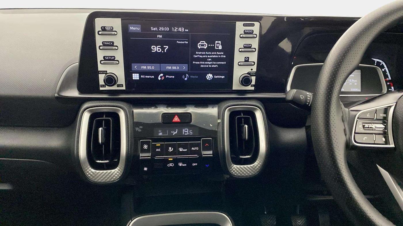 2020 KIA SONET HTK PLUS 1.2, Petrol, Manual, 33,546 km, Air Conditioner