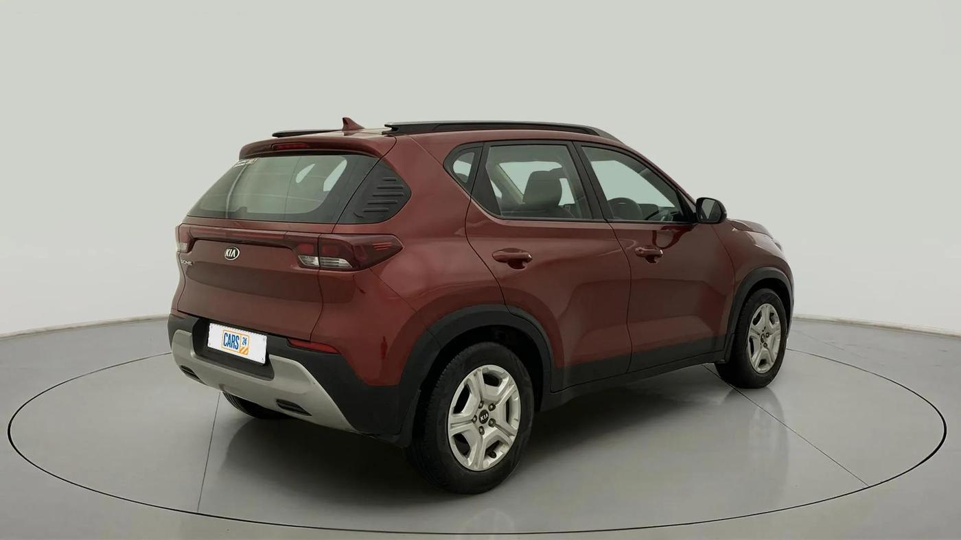 2020 KIA SONET HTK PLUS 1.2, Petrol, Manual, 33,546 km, Right Back Diagonal