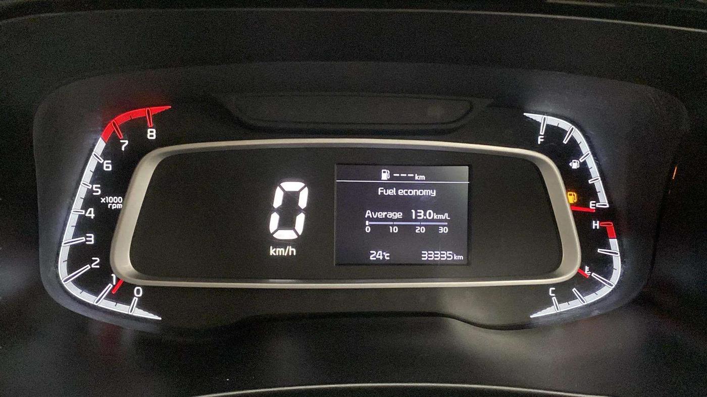 2020 KIA SONET HTK PLUS 1.2, Petrol, Manual, 33,546 km, Odometer Image