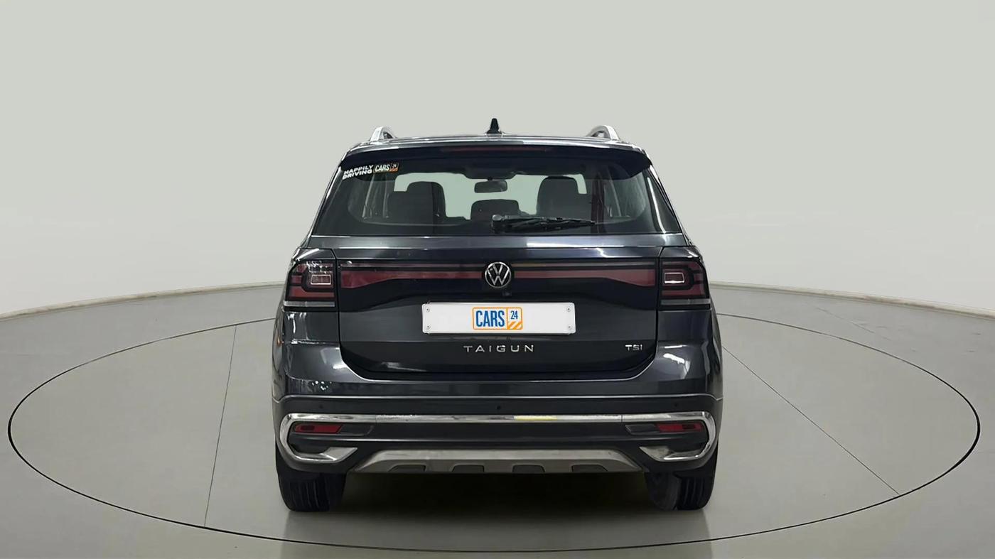 2022 Volkswagen TAIGUN HIGHLINE 1.0 TSI MT, Petrol, Manual, 38,586 km, Back/Rear