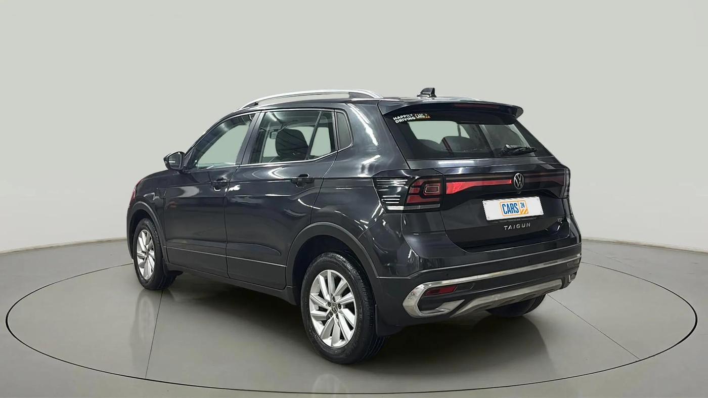 2022 Volkswagen TAIGUN HIGHLINE 1.0 TSI MT, Petrol, Manual, 38,586 km, Left Back Diagonal
