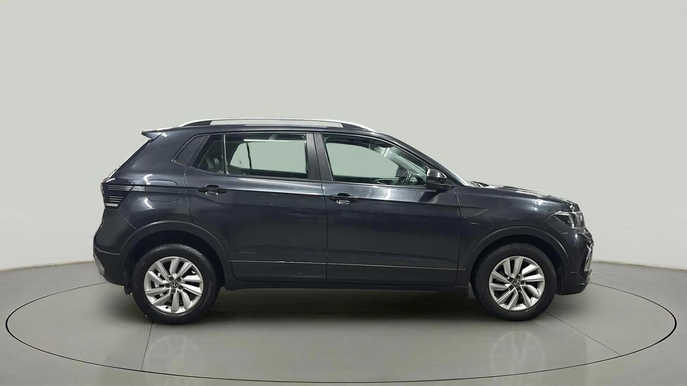 2022 Volkswagen TAIGUN HIGHLINE 1.0 TSI MT, Petrol, Manual, 38,586 km, Right Side View