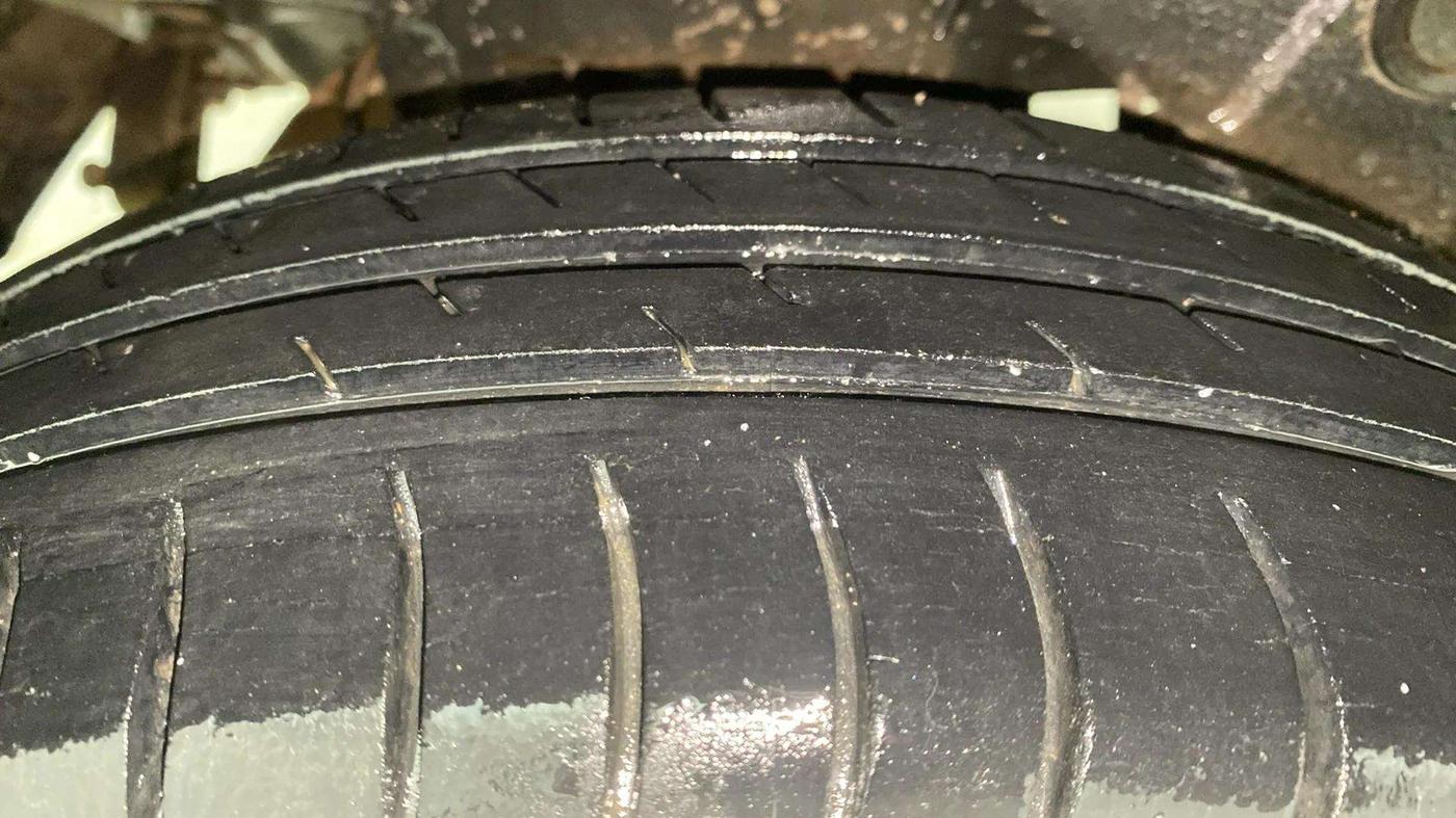 2013 Hyundai Santro Xing GLS, Petrol, Manual, 65,670 km, Right Rear Tyre Tread