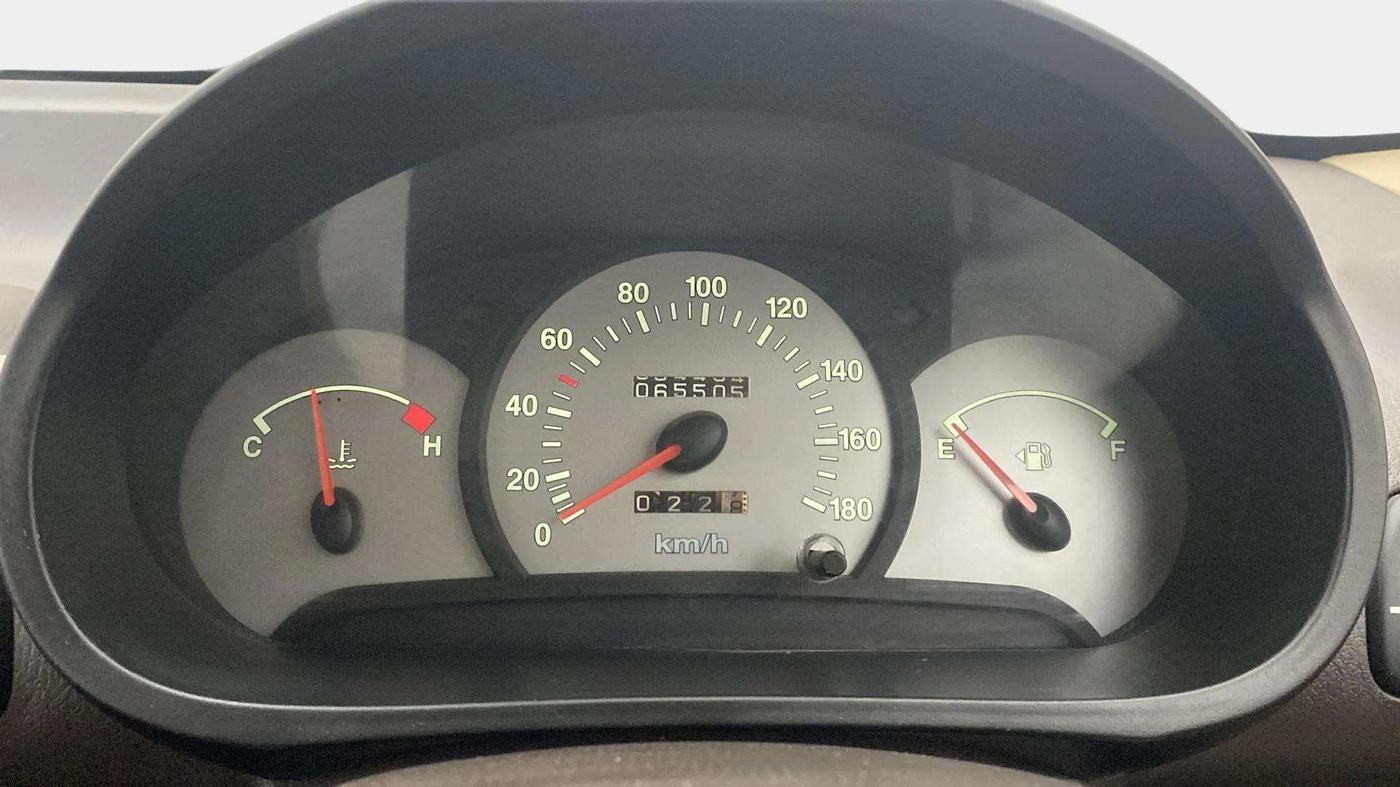 2013 Hyundai Santro Xing GLS, Petrol, Manual, 65,670 km, Odometer Image