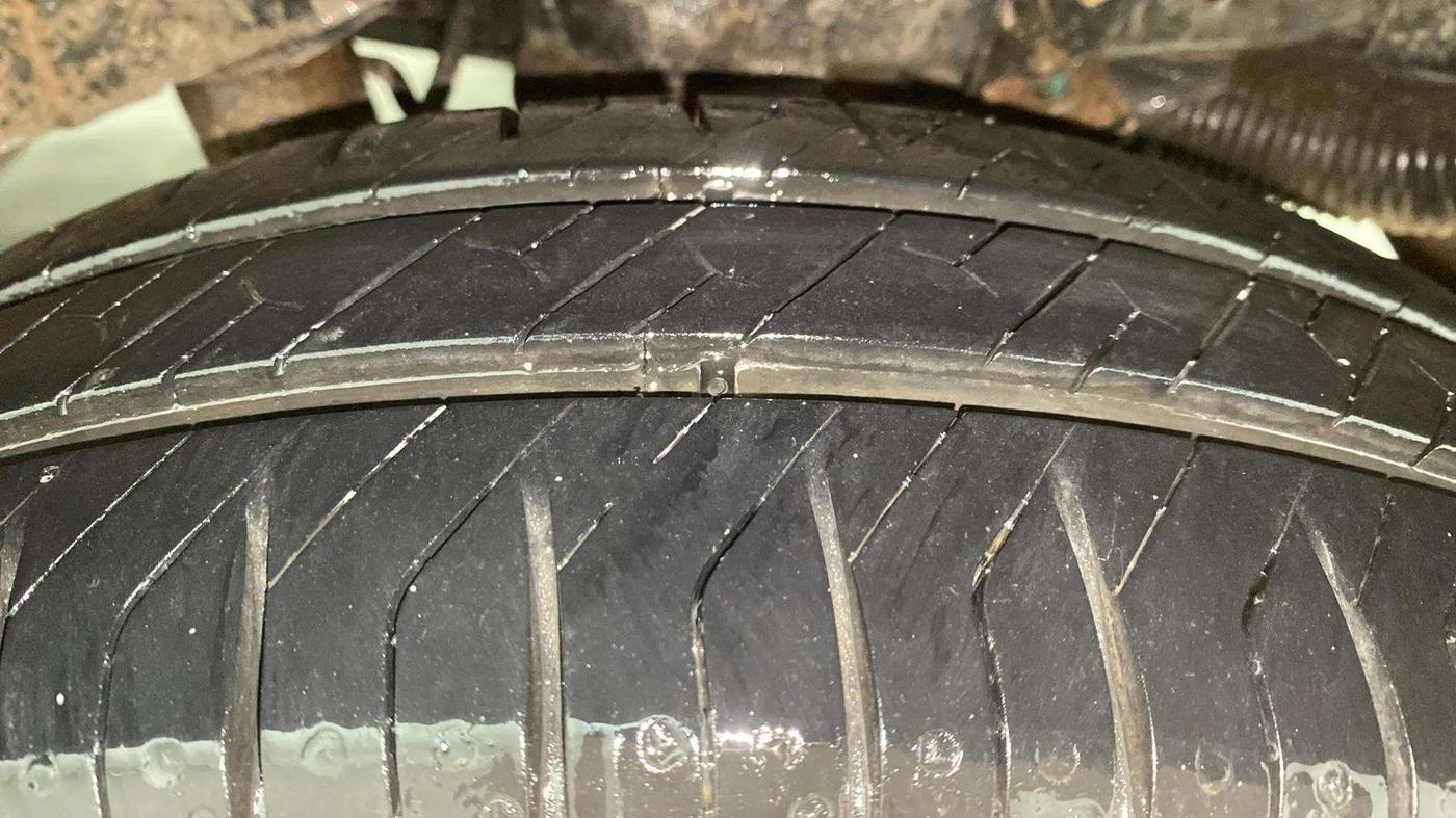 2013 Hyundai Santro Xing GLS, Petrol, Manual, 65,670 km, Left Rear Tyre Tread