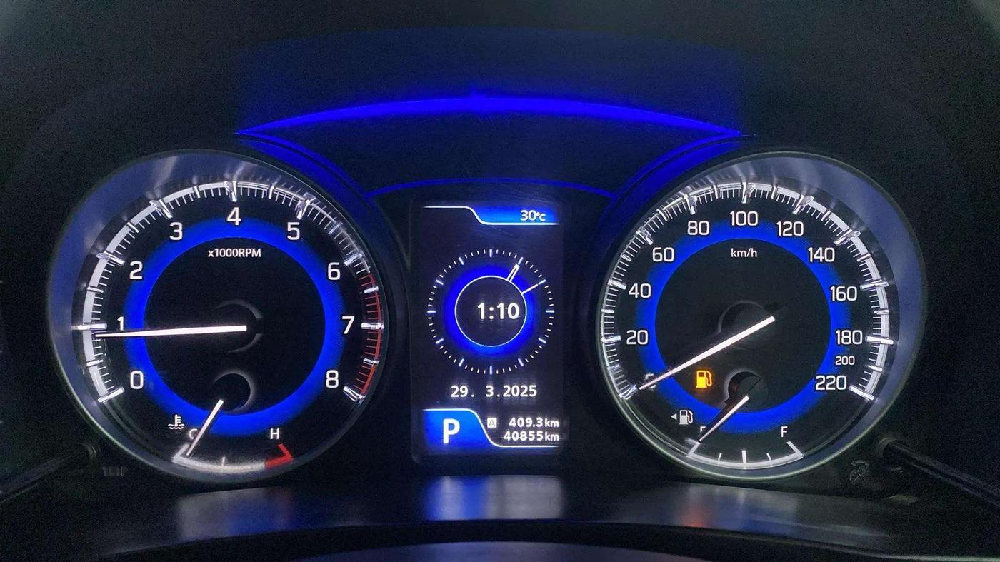 2019 Toyota Glanza V CVT, Petrol, Automatic, 40,957 km, Odometer Image