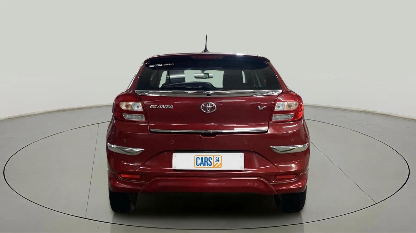 2019 Toyota Glanza V CVT, Petrol, Automatic, 40,957 km, Back/Rear