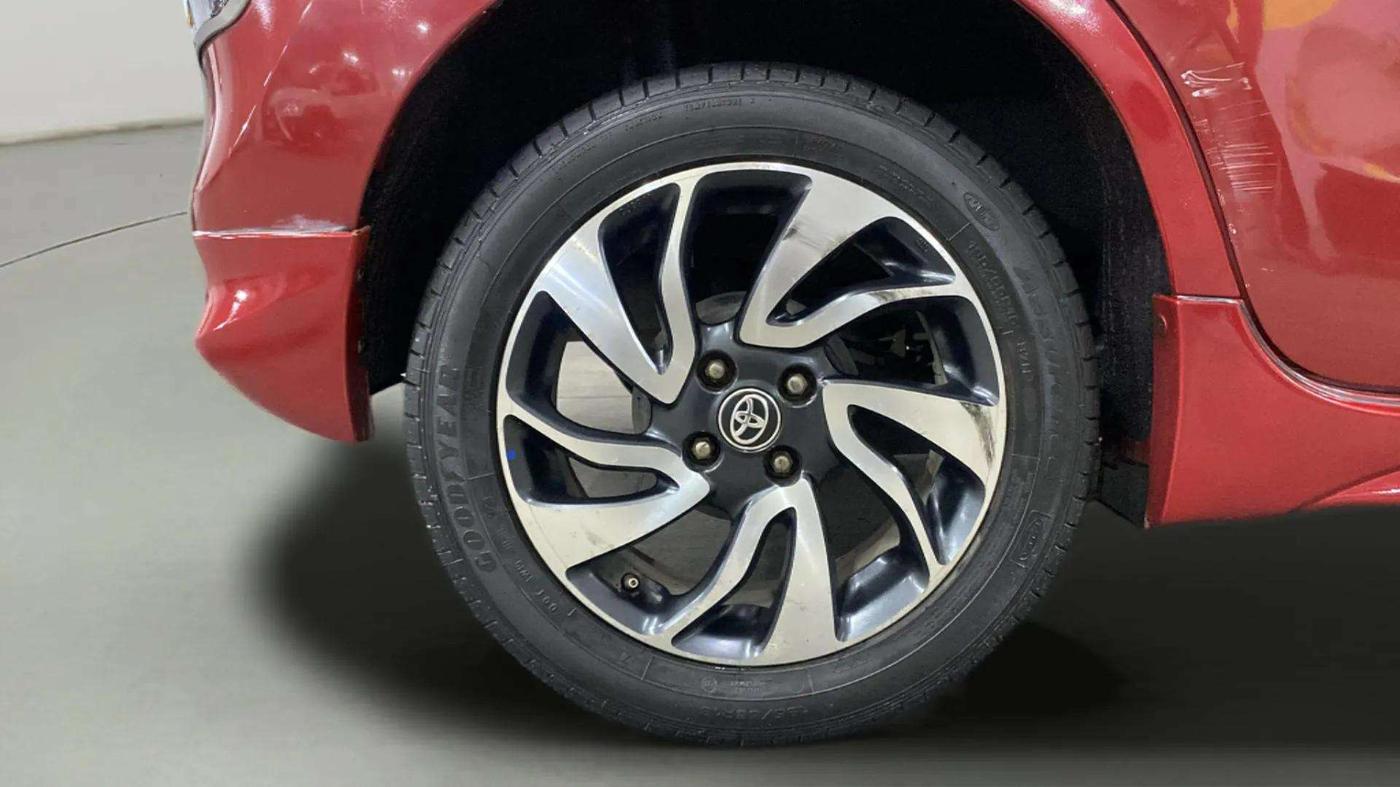 2019 Toyota Glanza V CVT, Petrol, Automatic, 40,957 km, Right Rear Wheel
