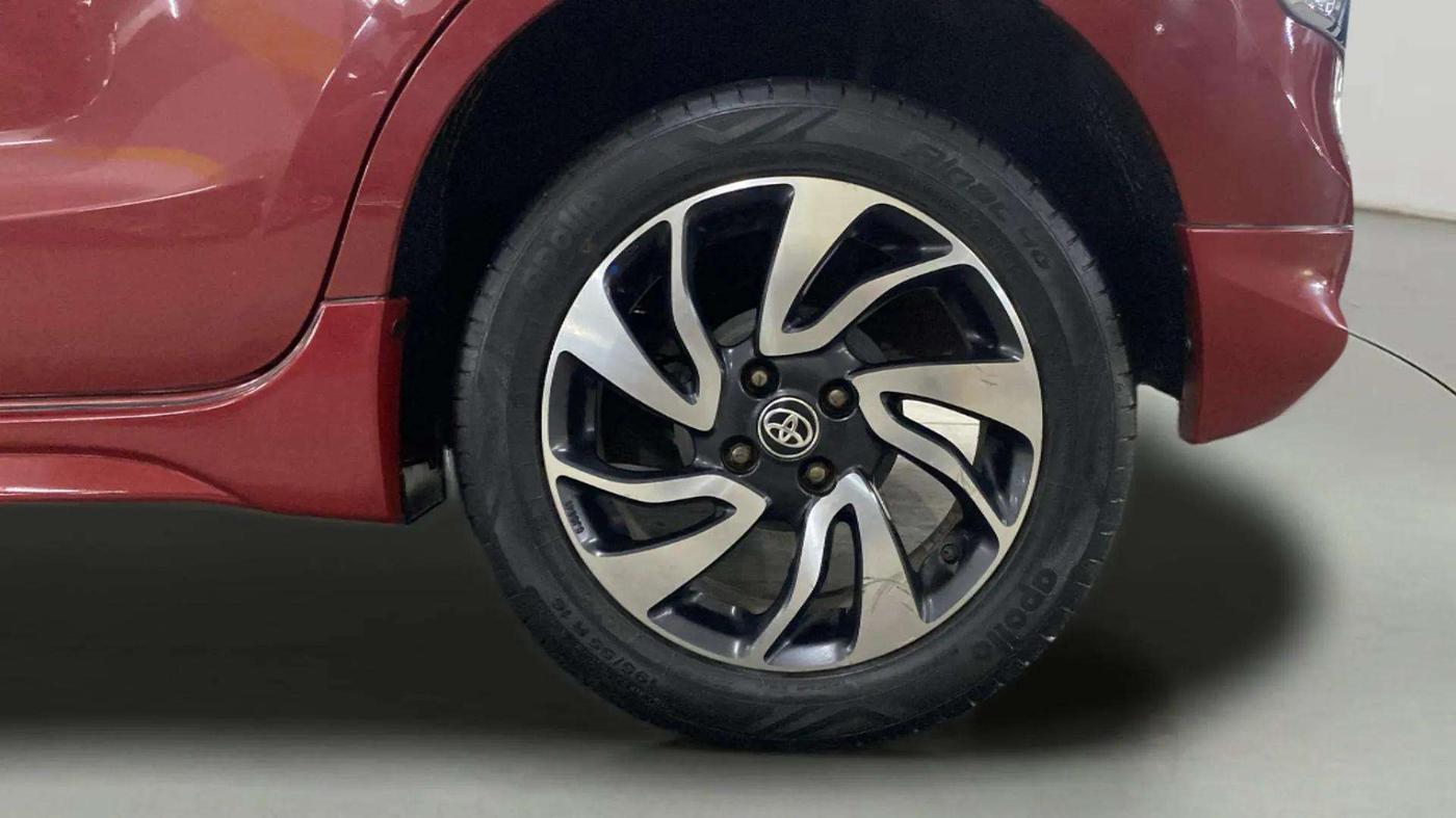 2019 Toyota Glanza V CVT, Petrol, Automatic, 40,957 km, Left Rear Wheel