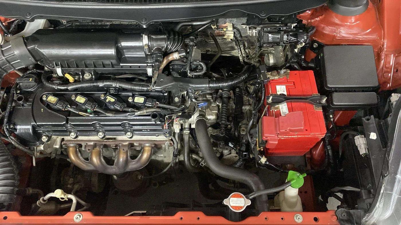 2019 Toyota Glanza V CVT, Petrol, Automatic, 40,957 km, Engine View - Left