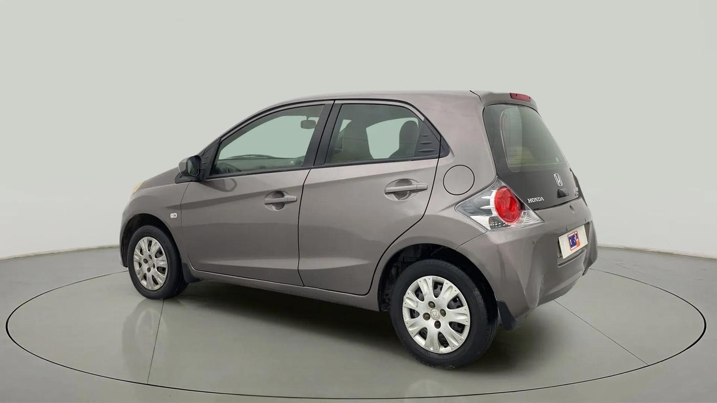 2013 Honda Brio S MT, Petrol, Manual, 68,716 km, Left Back Diagonal