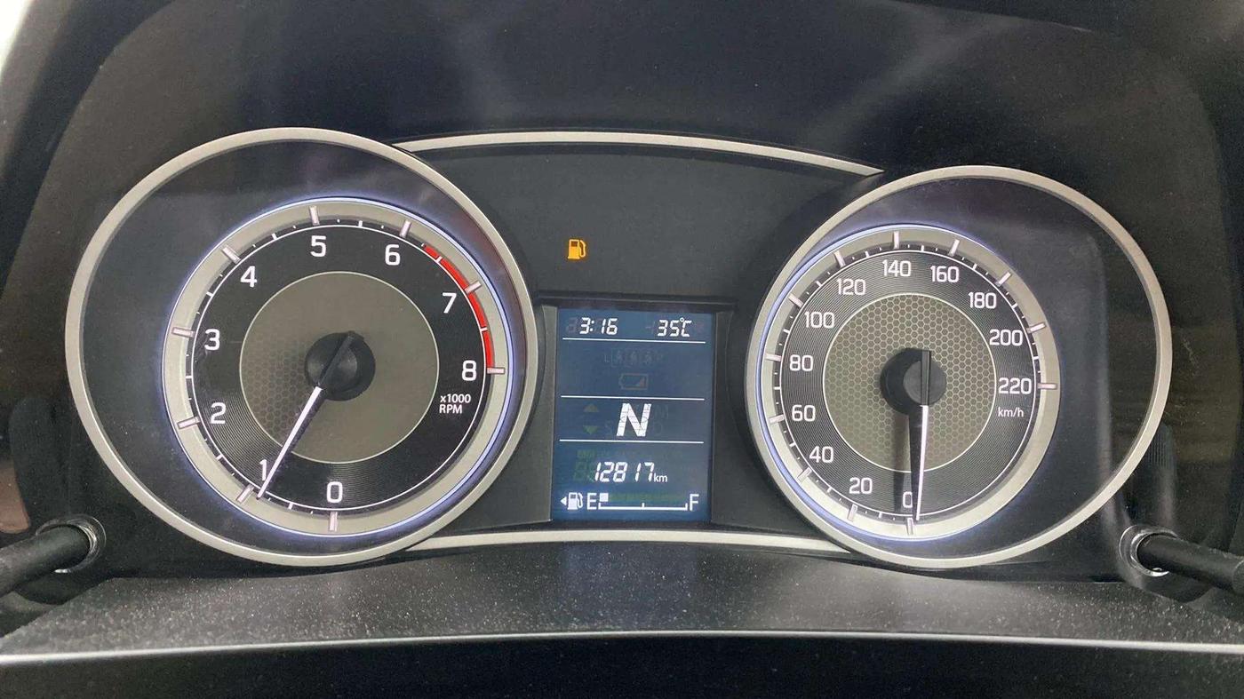 2024 Maruti Dzire ZXi AMT, Petrol, Automatic, 12,925 km, Odometer Image