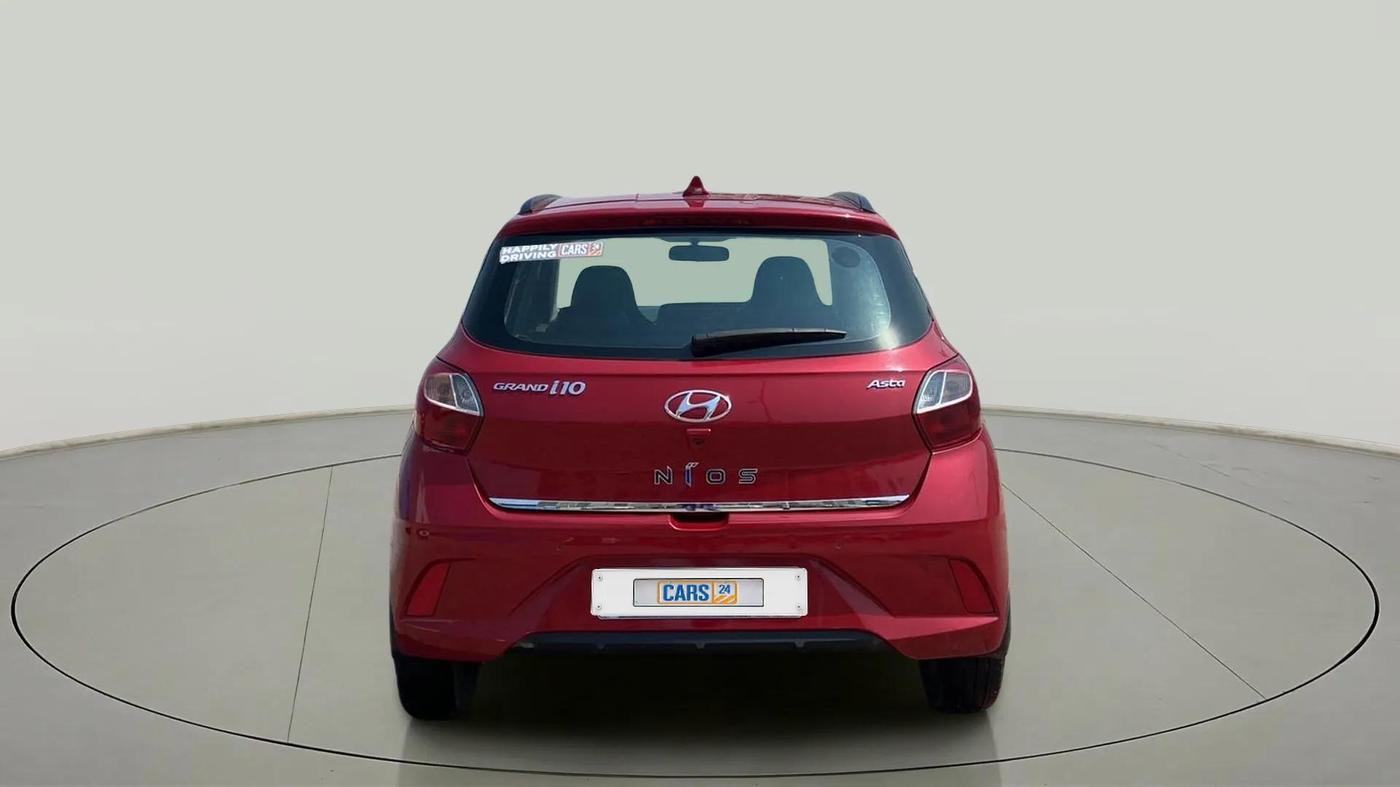 2021 Hyundai GRAND I10 NIOS ASTA AMT 1.2 KAPPA VTVT, Petrol, Automatic, 67,282 km, Back/Rear