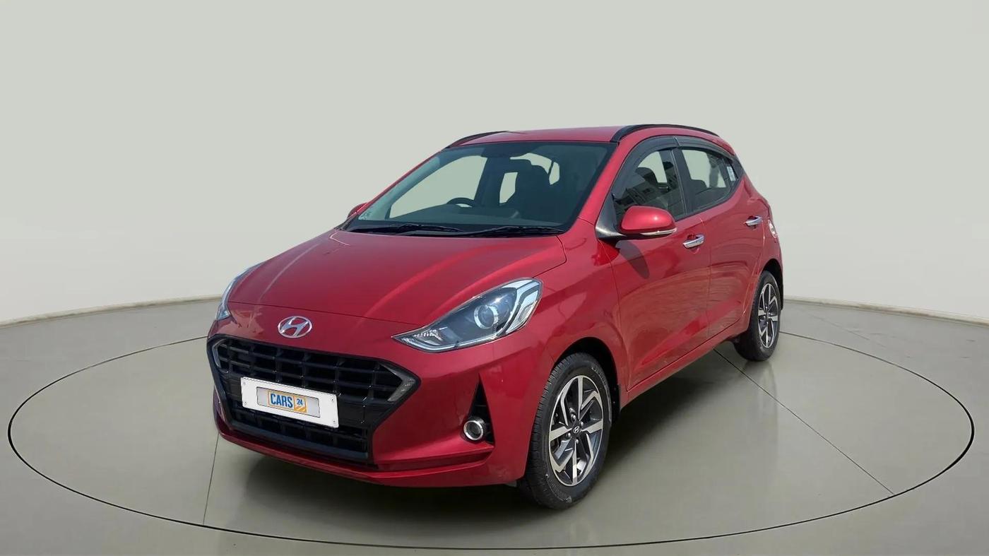 2021 Hyundai GRAND I10 NIOS ASTA AMT 1.2 KAPPA VTVT, Petrol, Automatic, 67,282 km, Left Front Diagonal