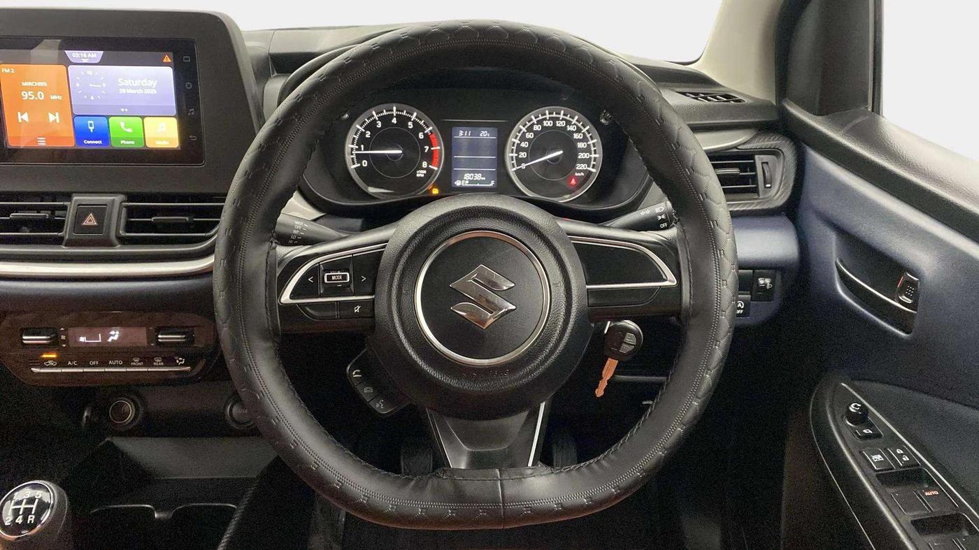 2022 Maruti Baleno DELTA PETROL 1.2, Petrol, Manual, 18,000 km, Steering Wheel Close Up