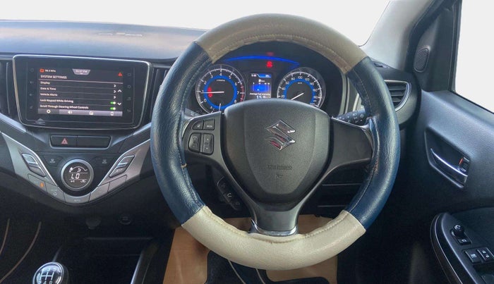 2020 Maruti Baleno ZETA PETROL 1.2, Petrol, Manual, 35,715 km, Steering Wheel Close Up