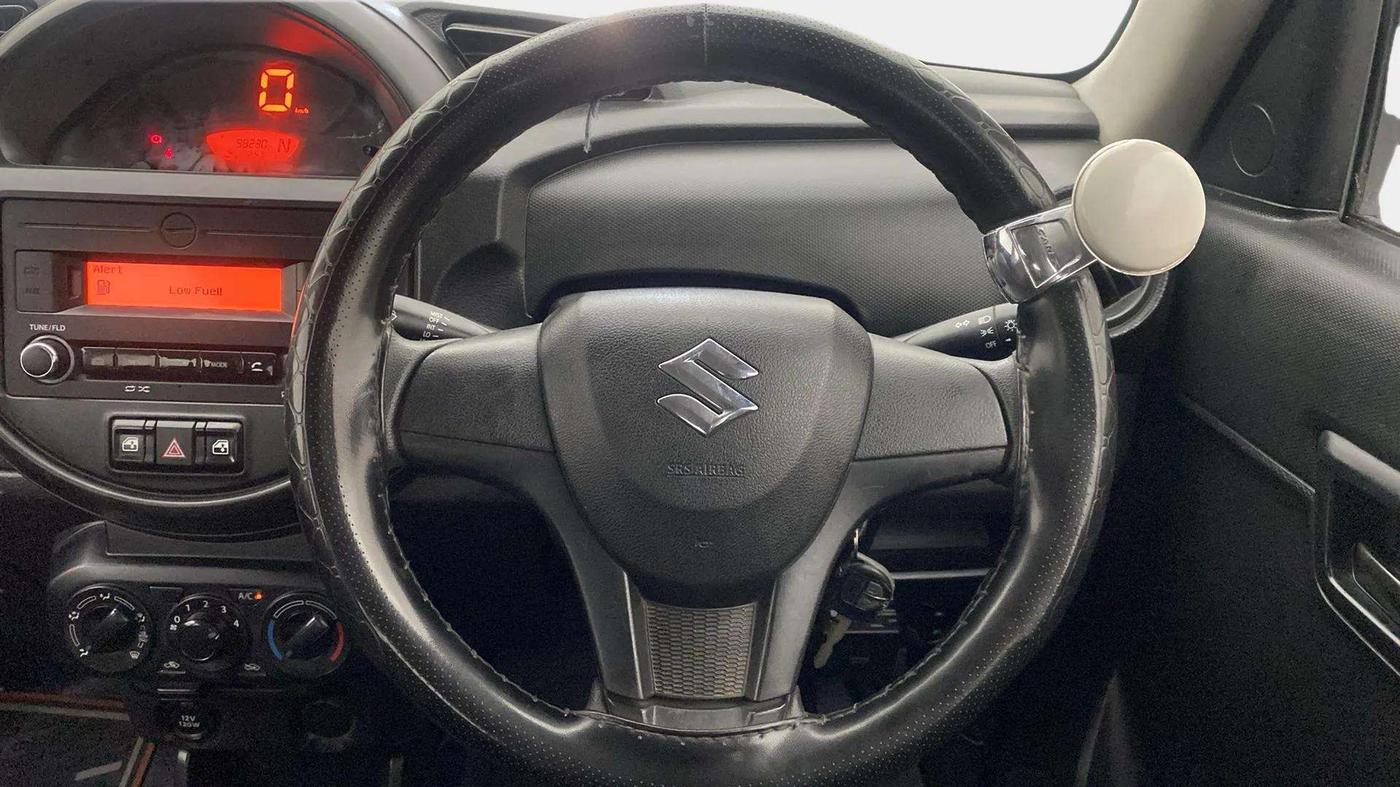 2020 Maruti S PRESSO VXI (O) AMT, Petrol, Automatic, 98,206 km, Steering Wheel Close Up