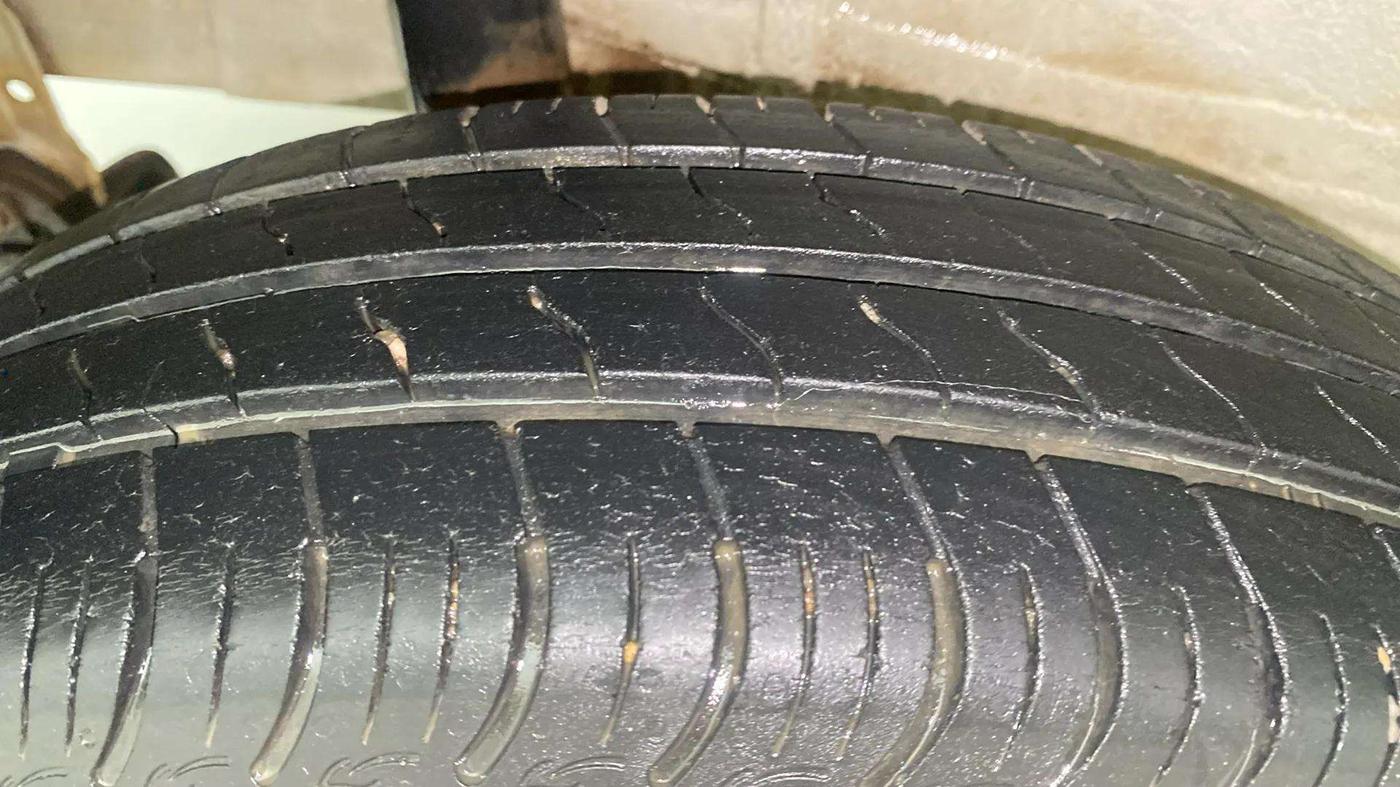 2020 Maruti S PRESSO VXI (O) AMT, Petrol, Automatic, 98,206 km, Right Rear Tyre Tread