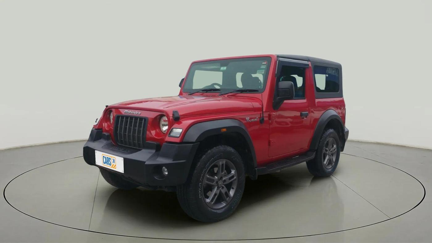 2022 Mahindra Thar LX D 4*4 MT HT, Diesel, Manual, 25,655 km, Left Front Diagonal