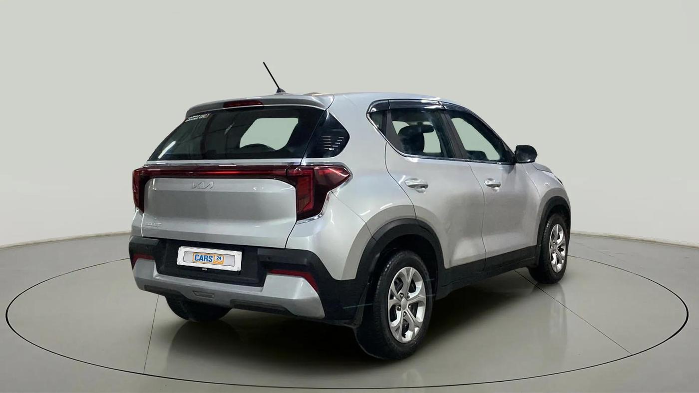 2024 KIA SONET HTE 1.2, Petrol, Manual, 17,211 km, Right Back Diagonal