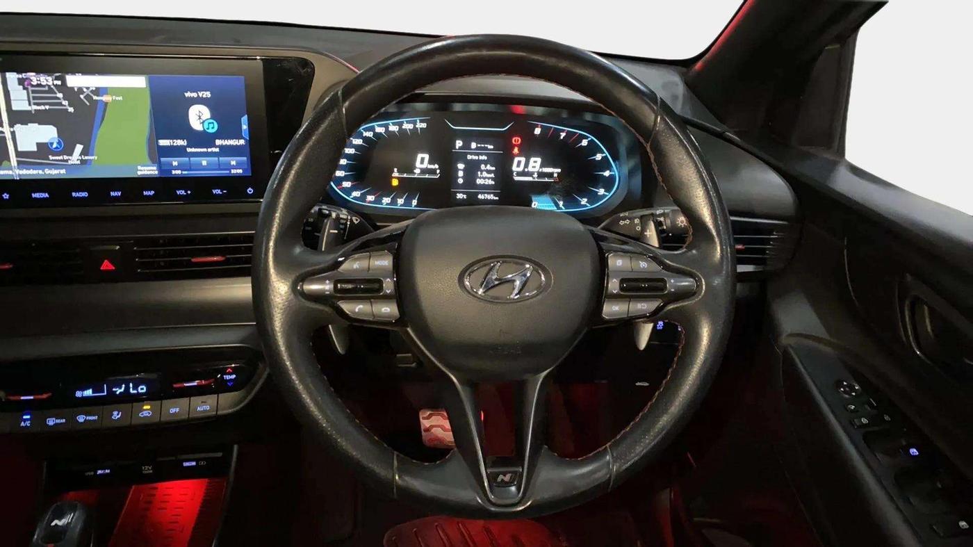 2021 Hyundai NEW I20 N LINE N8 1.0 TURBO GDI DCT, Petrol, Automatic, 46,786 km, Steering Wheel Close Up