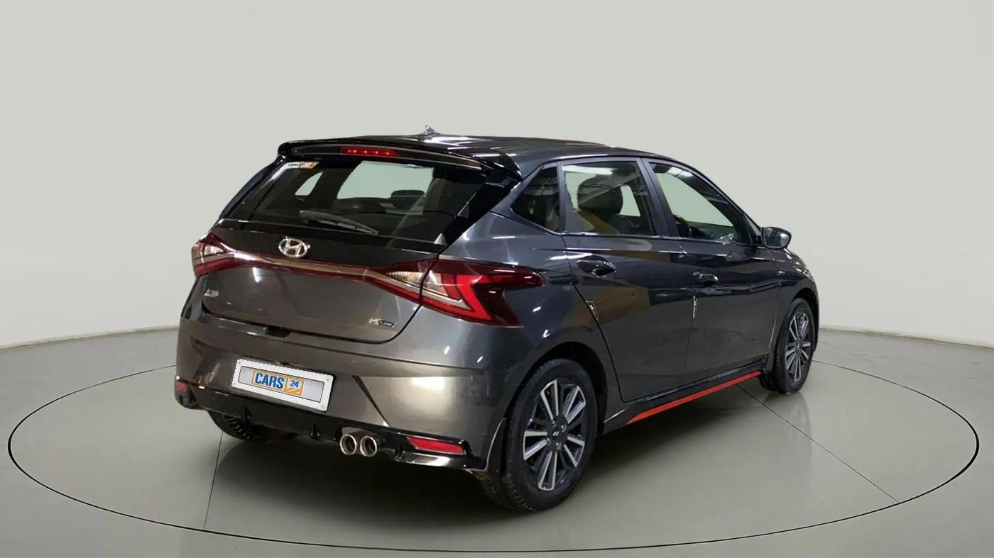 2021 Hyundai NEW I20 N LINE N8 1.0 TURBO GDI DCT, Petrol, Automatic, 46,786 km, Right Back Diagonal