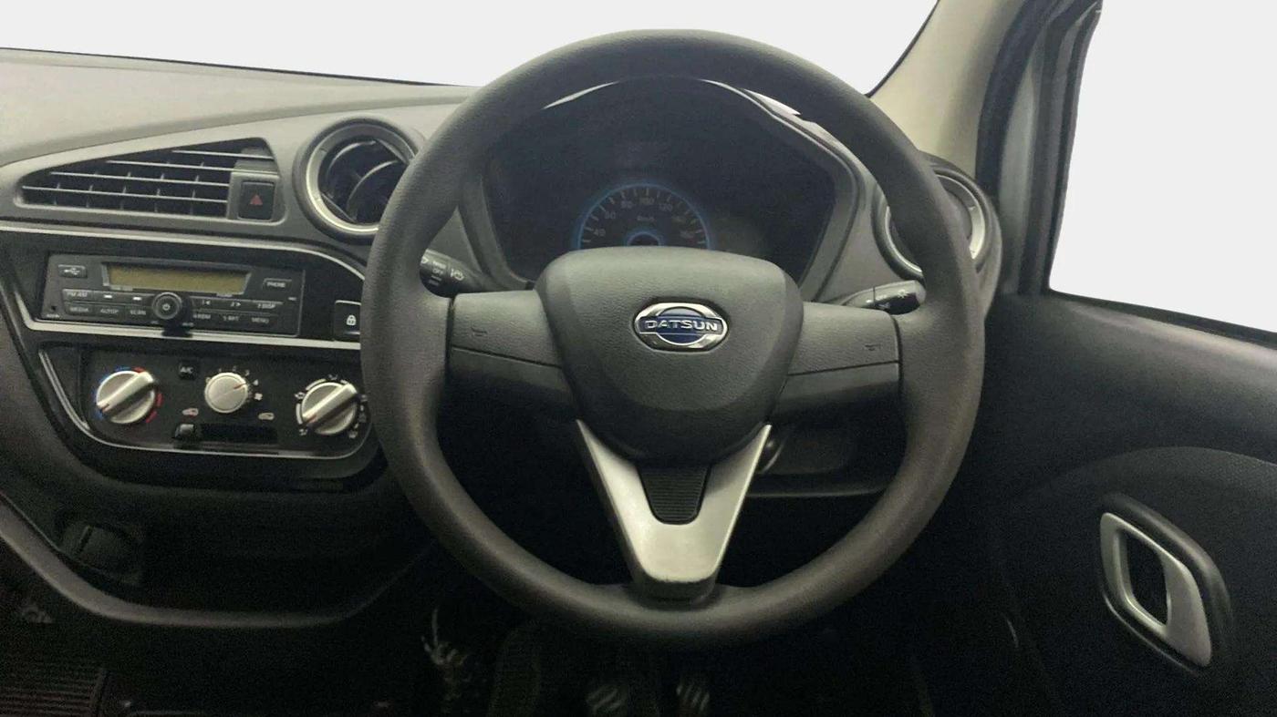 2018 Datsun Redi Go T(O) 1.0 AMT, Petrol, Automatic, 54,442 km, Steering Wheel Close Up