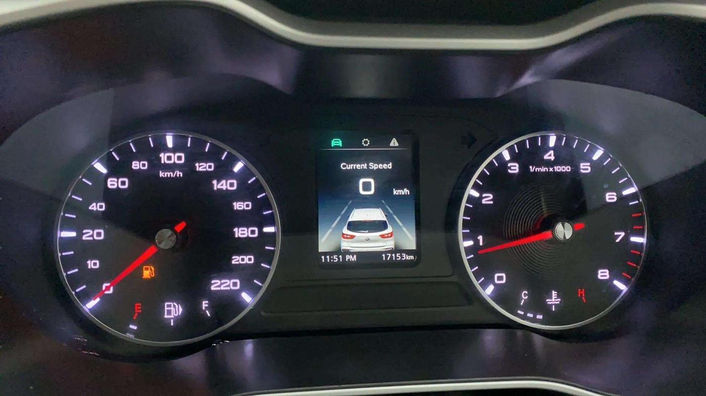 2022 MG ASTOR SUPER 1.5 MT, Petrol, Manual, 17,378 km, Odometer Image