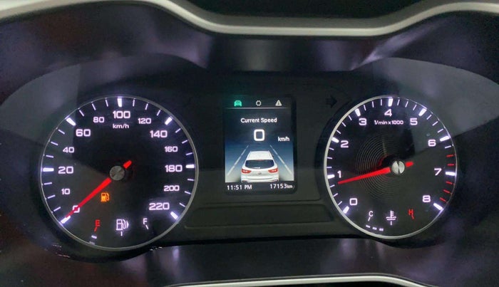 2022 MG ASTOR SUPER 1.5 MT, Petrol, Manual, 17,260 km, Odometer Image