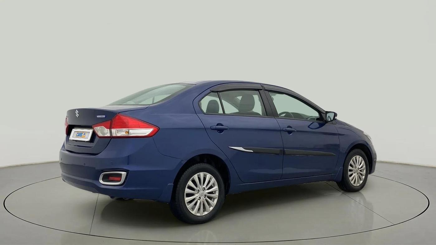 2018 Maruti Ciaz DELTA 1.5 SHVS MT PETROL, Petrol, Manual, 9,993 km, Right Back Diagonal