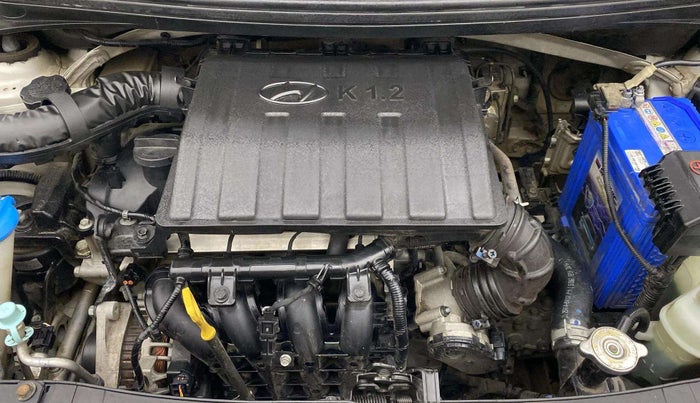 2017 Hyundai Grand i10 ASTA 1.2 KAPPA VTVT, Petrol, Manual, 37,397 km, Engine View
