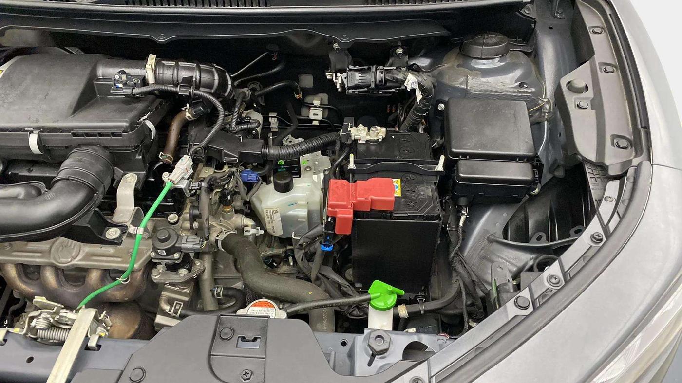 2024 Maruti FRONX DELTA PLUS 1.2L AGS, Petrol, Automatic, 12,396 km, Engine View - Left