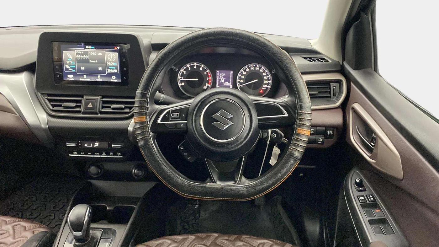2024 Maruti FRONX DELTA PLUS 1.2L AGS, Petrol, Automatic, 12,396 km, Steering Wheel Close Up