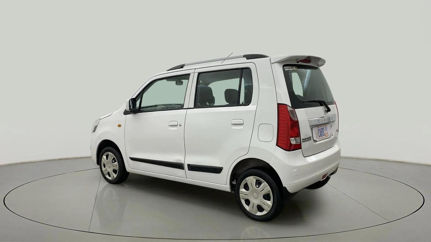 2015 Maruti Wagon R 1.0 VXI, Petrol, Manual, 53,176 km, Left Back Diagonal