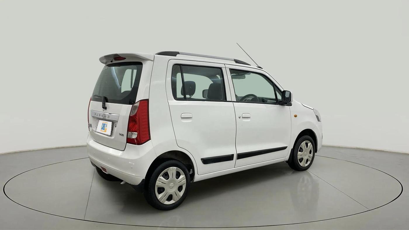 2015 Maruti Wagon R 1.0 VXI, Petrol, Manual, 53,176 km, Right Back Diagonal