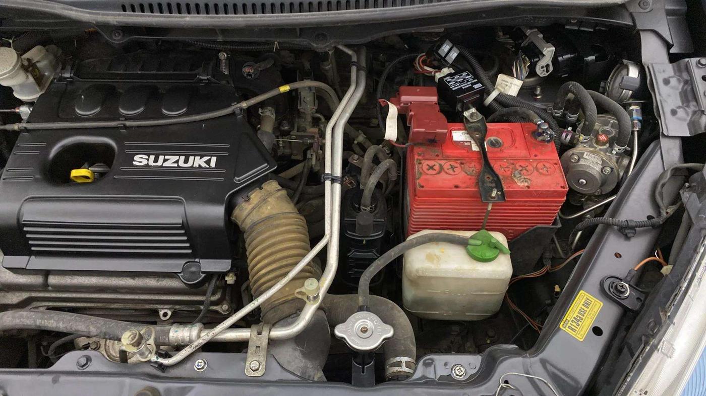 2014 Maruti Wagon R 1.0 LXI CNG, CNG, Manual, 71,798 km, Engine View - Left