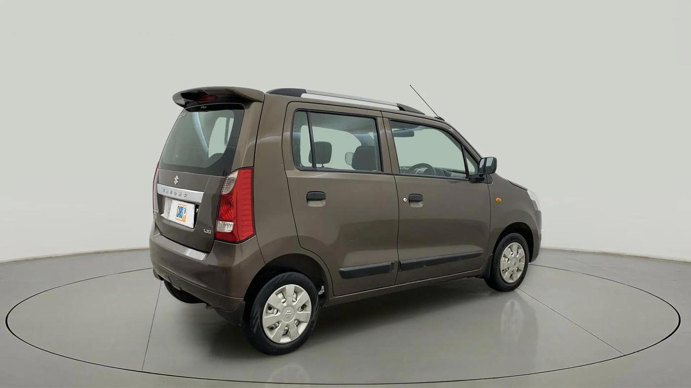 2014 Maruti Wagon R 1.0 LXI CNG, CNG, Manual, 71,798 km, Right Back Diagonal